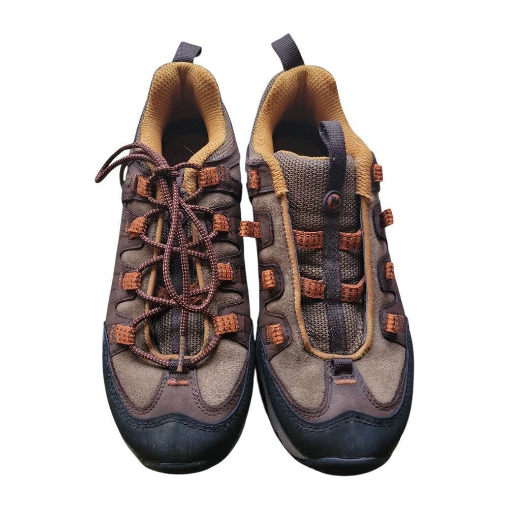 MERRELL Pandora Omni-PIT Brown Leather Trail Hiking Shoes Women's 8.5 M - Picture 2 of 8